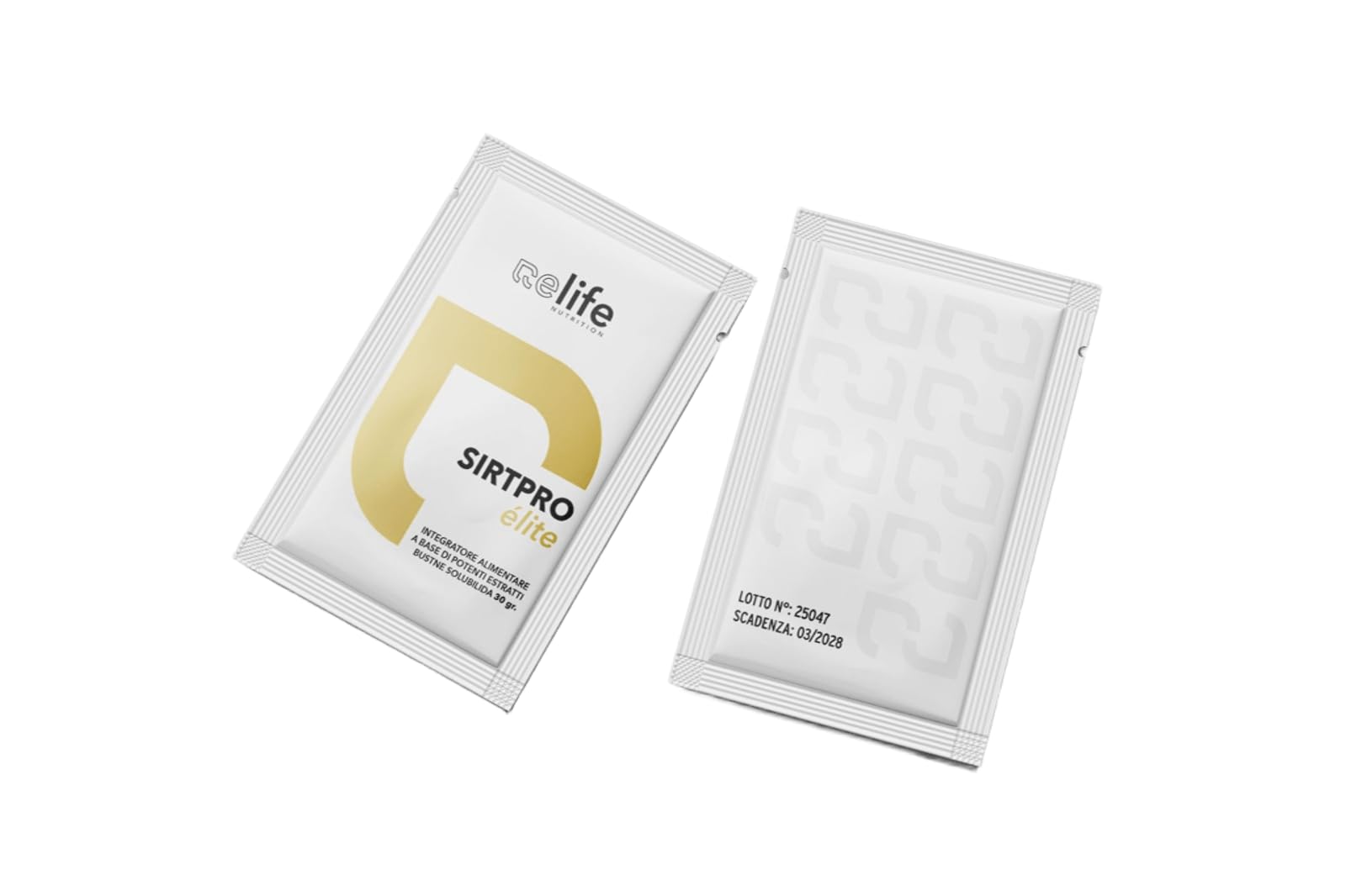 SIRTPRO Élite – Integratore Orosolubile Gusto Agrumi, Pre-Workout Energizzante + Depurativo, Azione Detox e Supporto Vitalità – 30 Bustine