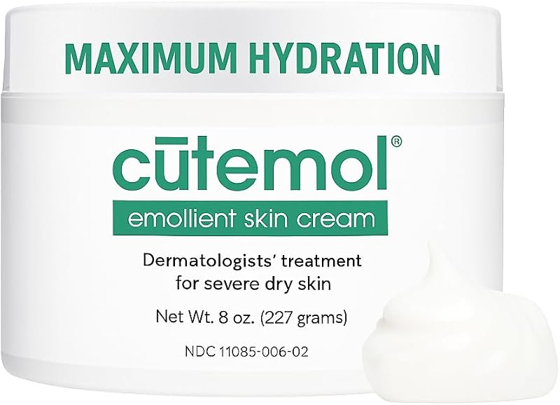 Cutemol Creme Emoliente para Cuidados da Pele, 227 g