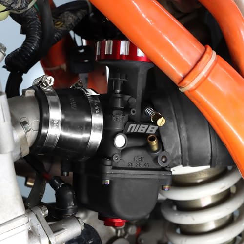 Image of NIBBI Carburetor PWK36 fit Motorcycle Engine with 36mm Carb Jets Motorcycle Engine with Carb Jets for Dirt Bike Mini Bike Pit Bike GY6 ATV
