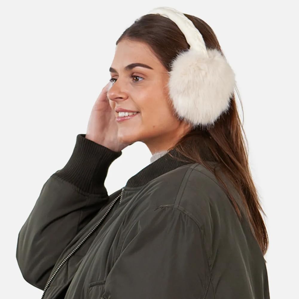 Barts Ohrenwärmer Fur faltbar Winter Ohrenschützer Kunstfell verstellbar warm
