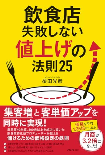 飲食店失敗しない値上げの法則25