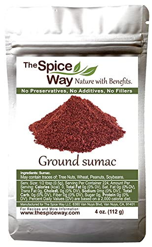 The Spice Way Pure Sumac And Real Zaatar - 4 Oz Each. #TOP1