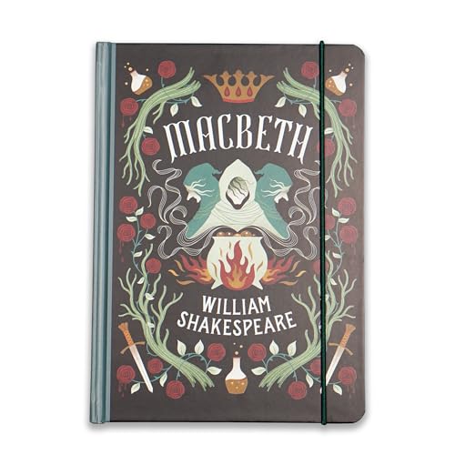 Carnet A5 Macbeth Shakespeare sous licence officielle pour vos notes