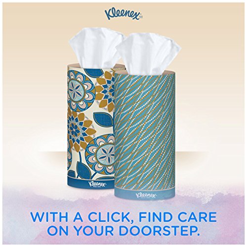 Image of Kleenex Perfect Fit Facial Tissues, 50 Count (pack Of 12)