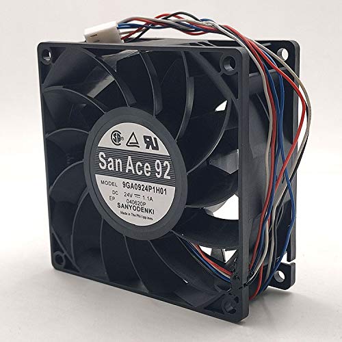 9cm 24V 1.1A 9GA0924P1H01 Inverter Violent Temperature Control Speed Control Fan