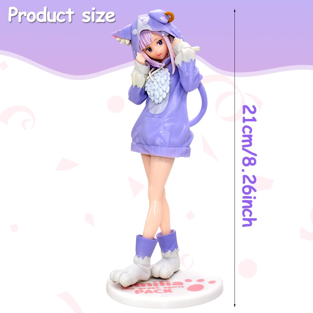 MIFKLMV Re-m Anime Figure, 8.2 Inch Rem Action Figure Re,Zero - Image 3