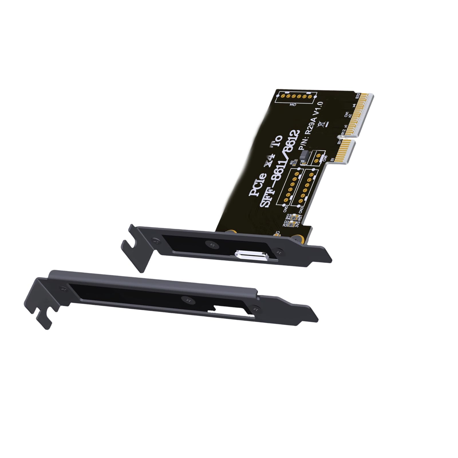 Adaptador SFF-8612 a PCIe tarjeta de expansión para PC de escritorio 7