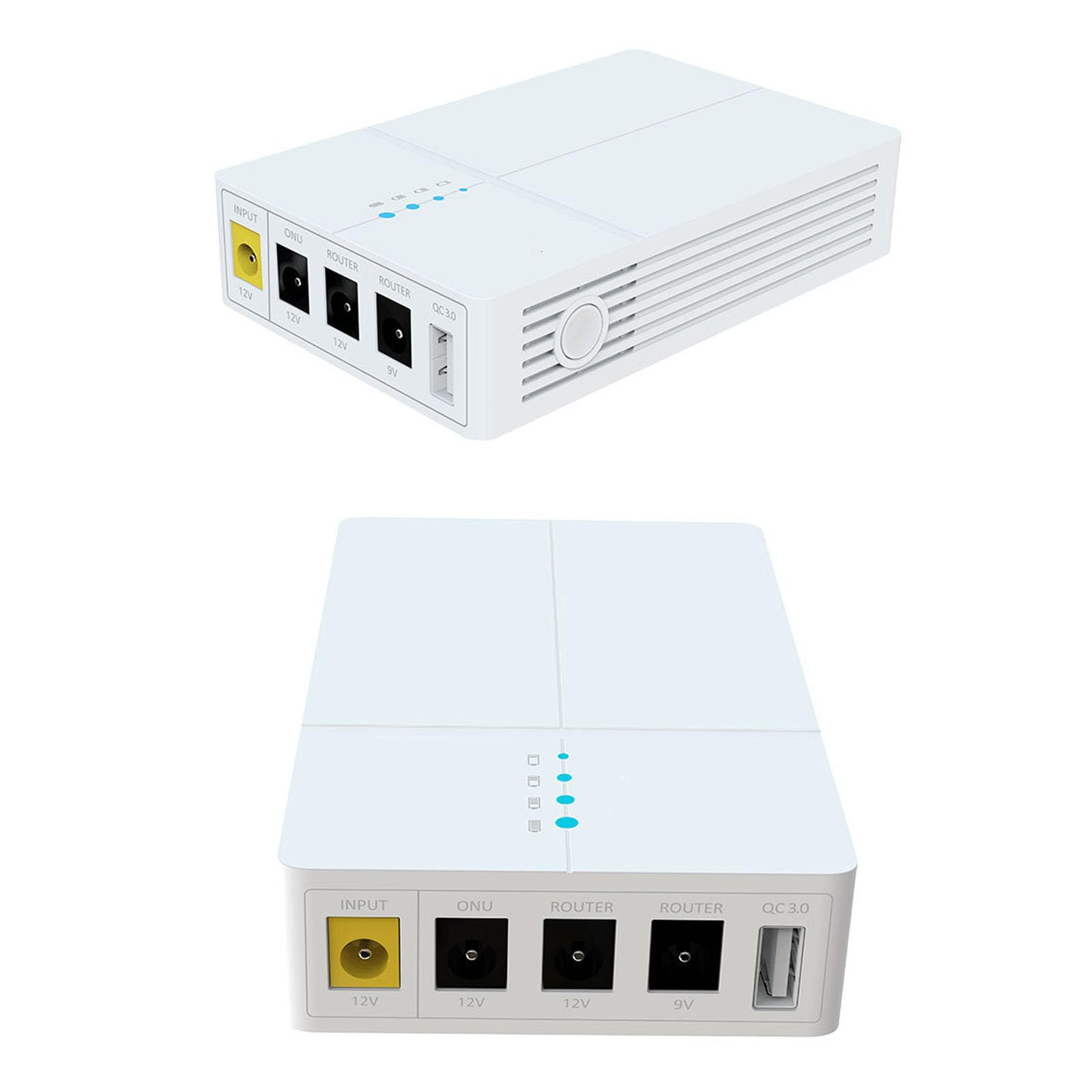 Alimentatore a batteria da 13500 mAh per backup modem router che garantisce uscite a doppia tensione e 12 ore di funzionamento Router Uninterruptible Power Supply