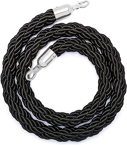 Corde de sécurité noire anti-chute de 32 mm pour lits superposés