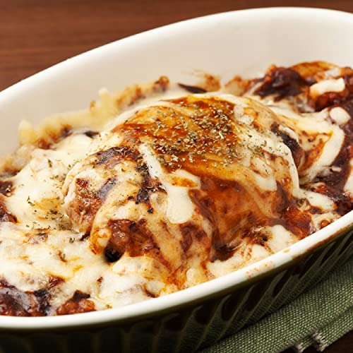 bonbori (ぼんぼり) 究極のひき肉で作る 牛100% チーズインハンバーグ/ビーフシチュー セット (チーズインハンバーグ 3個 1個約200g / ビーフシチュー 3パック 1個約200g) お取り寄せ/贈り物 ギフト 内祝 御礼 お祝い 誕生日