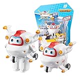 - Tamaño: aproximadamente L6.5 * 5CM (2 "), este tamaño es más adecuado para que los niños lo sostengan en sus manos y puedan jugar en cualquier momento y en cualquier lugar. Selección segura de materiales: plástico ABS de alta calidad, resistente al desgaste, anticaída y anti-deformación Para que los niños puedan jugar de forma segura con los juguetes de la colección Super Wings.