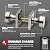 Kwikset Pismo Interior Passage Door Knob, Handle For Closet and Hallway Doors, Non-Locking Doorknob in Satin Nickel, with Microban Protection