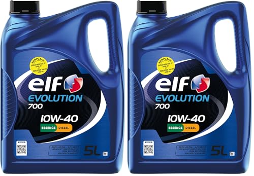 Huile ELF Evolution 700 10W-40 essence Diesel maintient la performance moteur sur long trajet