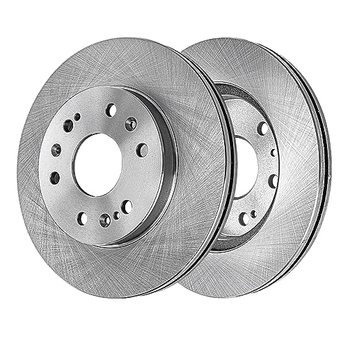 Image of Detroit Axle - Brake Kit for 2005-2007 Chevy GMC Silverado Sierra 1500 | Front Disc Brake Rotors and Ceramic Pads Replacement Rear Drums and Shoes