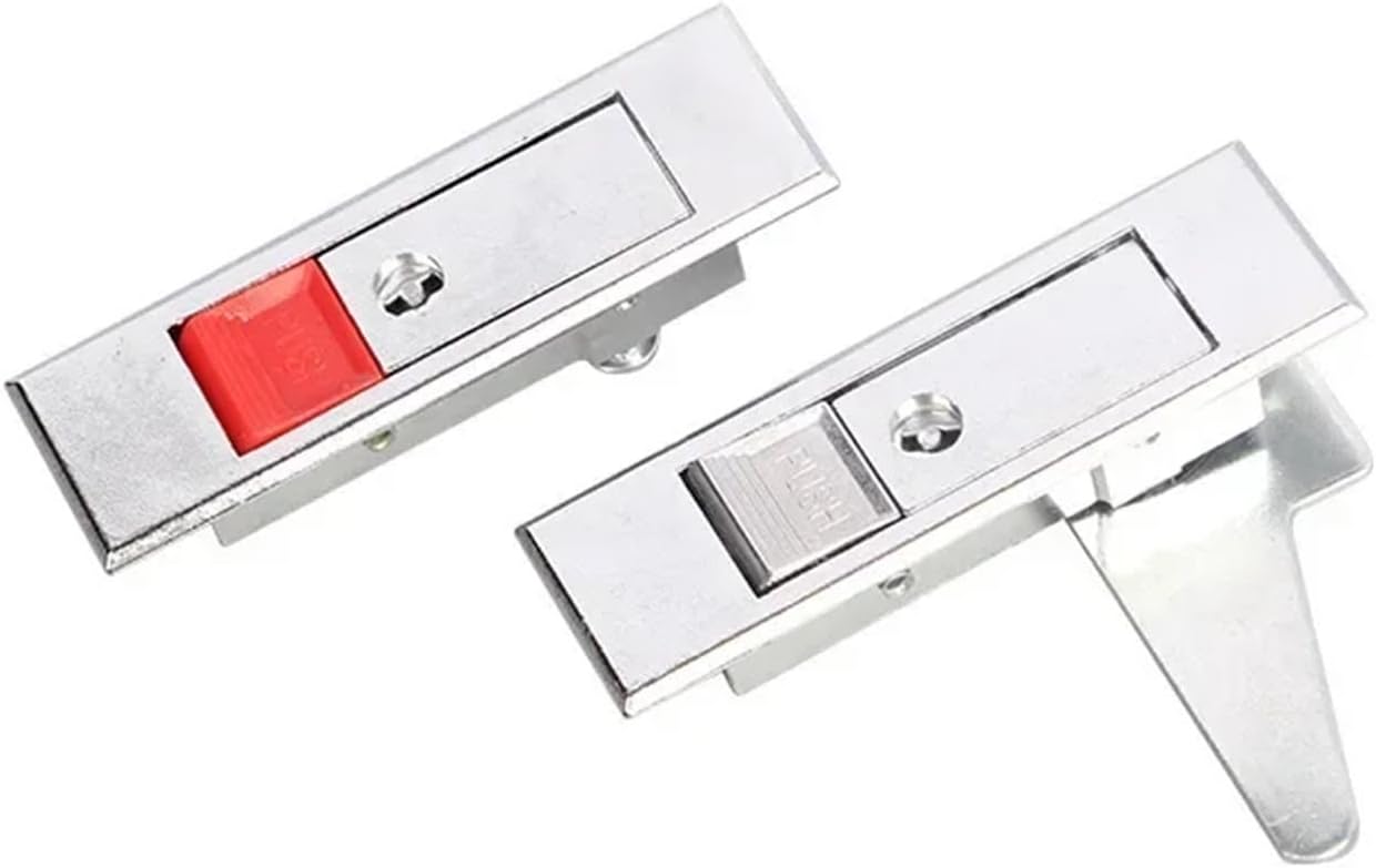 Zinc Alloy Electric Cinet Box Lock Mailbox Flat Switch Device 85.5x28mm Practical Industrial 1Pcs(C)