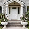 GOOOXIM Garden Obelisk Trellis for Climbing Plants – 18"x22" Metal Outdoor Support for Rose Bushes and Tall Vines – Antique Copper Finish – Easy Assembly and Storage – Perfect Garden Decor