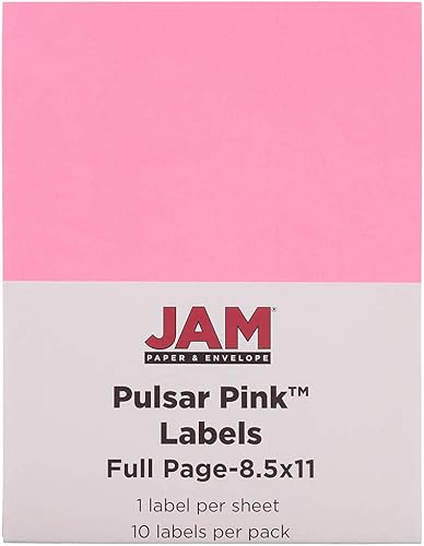 Vista 618 de JAM Paper Etiquetas para dirección postal (7 tamaños)