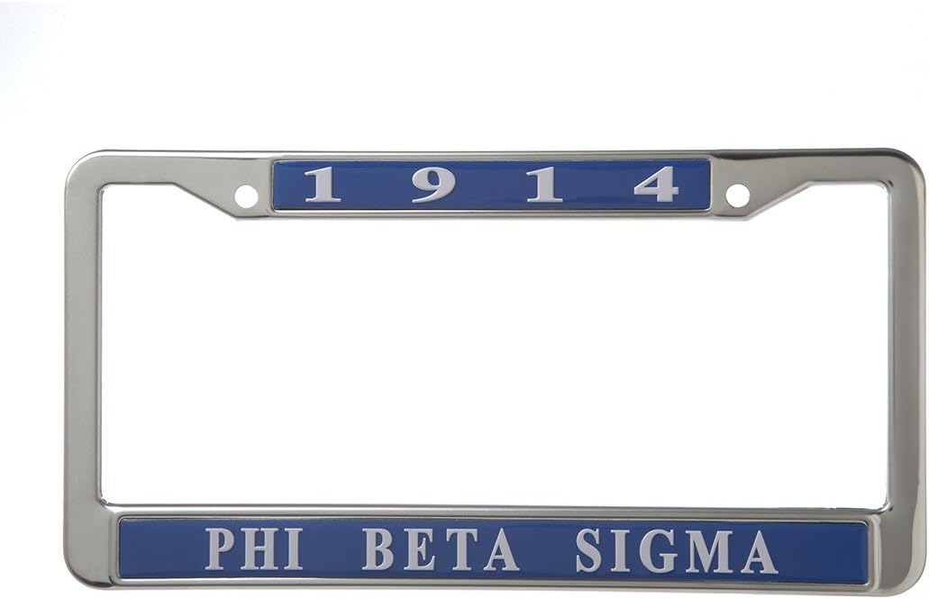 Phi Beta Sigma Fraternity New Metal License Plate Frame