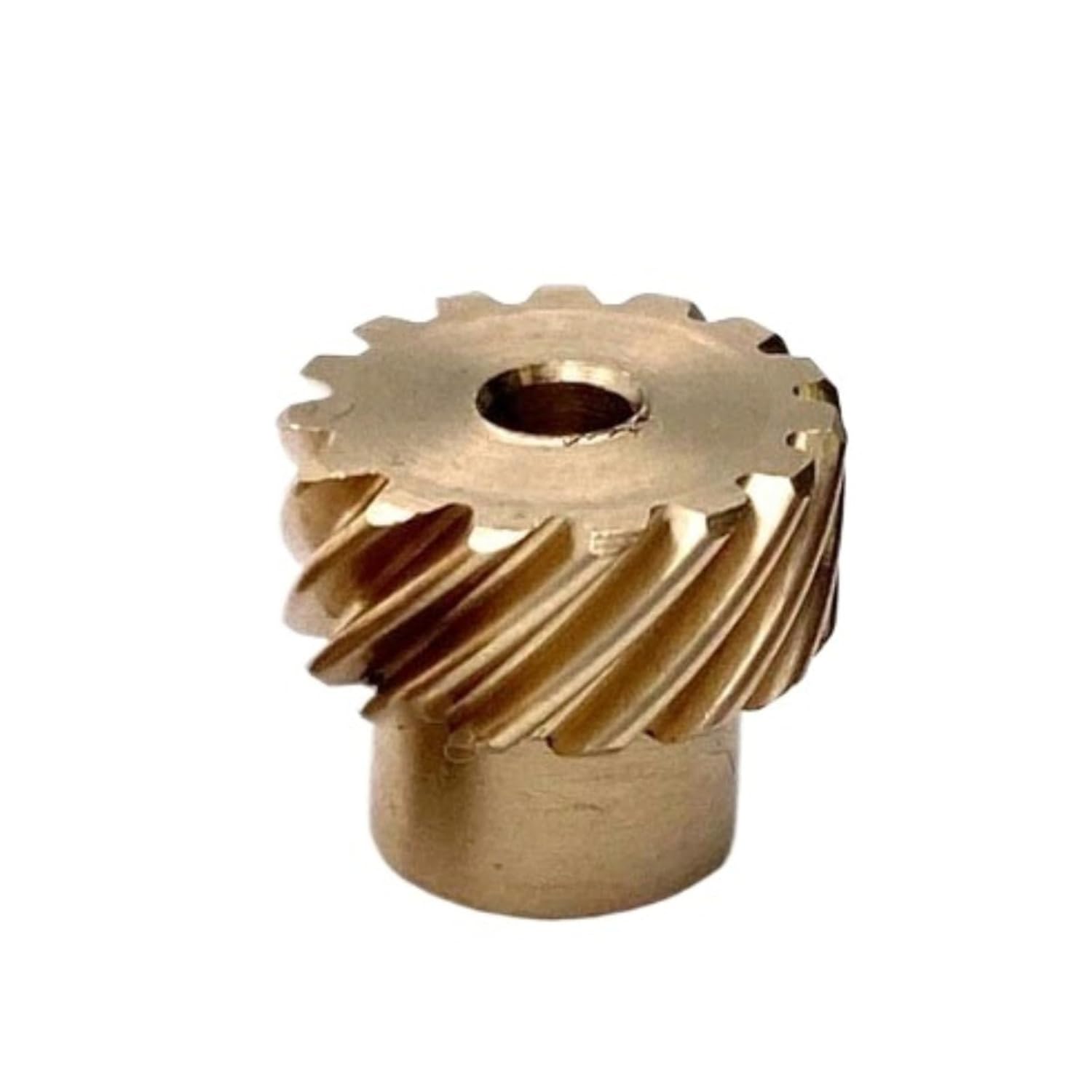 1.5M 15T 45 Degree Helical Gear Left Right Handed Rotating Spiral Helical Gear 1.5 Module 15 Teeth Staggered Pinion Spiral Mechanical(Left Rotate 8mm bore)