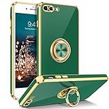 BENTOBEN iPhone 8 Plus Case, iPhone 7 Plus Case, Slim Fit Ring Holder Stand Magnetic Car Mount...