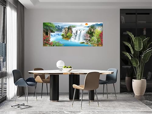 Impression sur Toile Style Chinois pour Habiller un Grand Mur Vide
