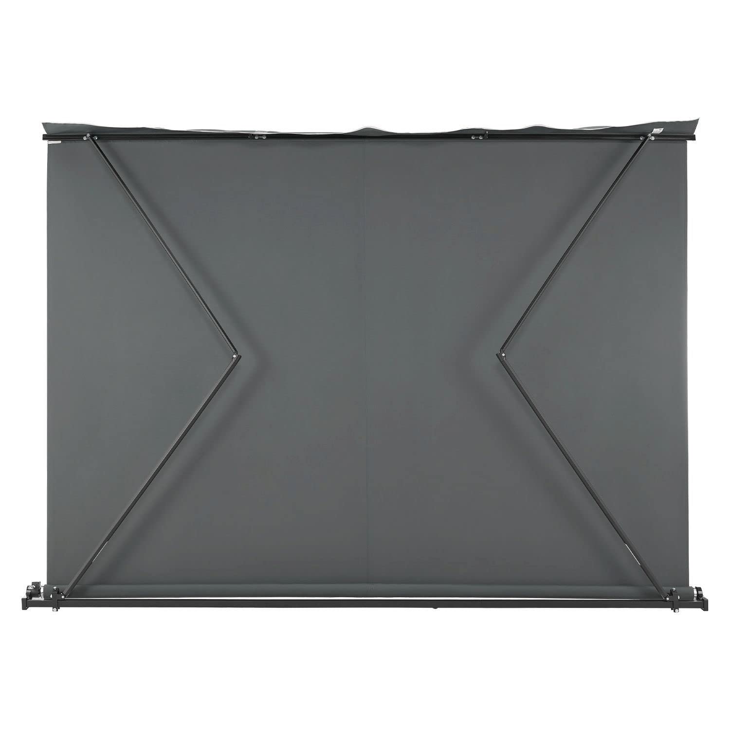 Juskys Markiza przegubowa 300 x 250 cm, szara, markiza na taras