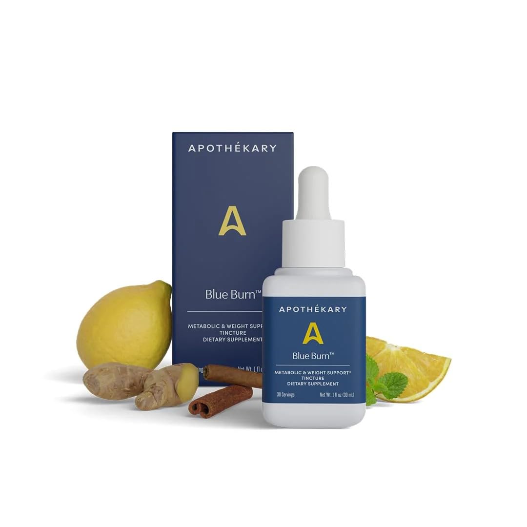 Apothékary Blue Burn Herbal Supplement Liquid Drops