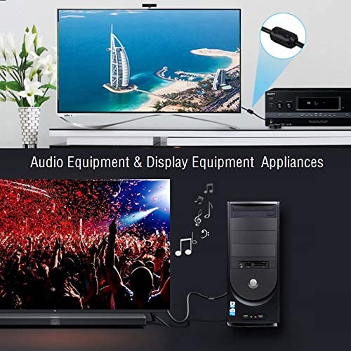 Vskey Clip-On Noise Filter,Vskey[10Pcs 5Mm] Anti-Interference High-Frequency Ferrite Core Choke Cable Clip For Home Audio System,Tvs,Speakers,Radio,Audio Equipment Noise Suppressor  thumb #7