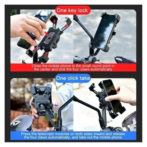 Support de téléphone pour moto et vélo idéal pour vos sorties GPS