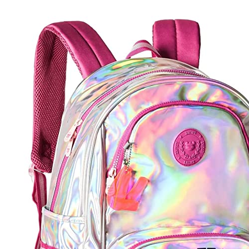 Mochila de Costas Juvenil, Luluca, Meninas, Holográfica, M