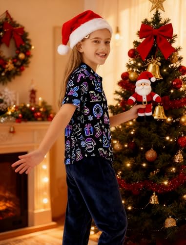 Image of Hawaiian Shirt for Boys Button Down Wrinkle Free Shirt Short Sleeve Funny Beach Casual Summer Print Top for Kids 4-15 Years