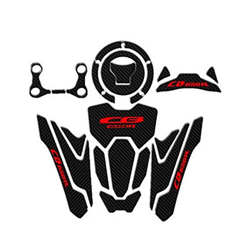 Pad réservoir moto antidérapant CB650R 2019-2022 protection latérale