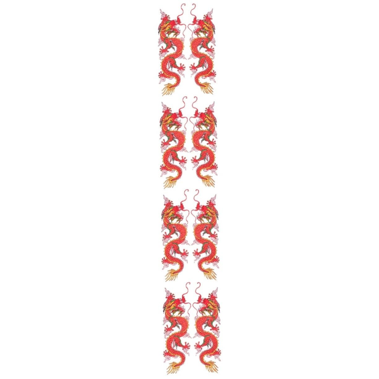 NUOBESTY 8pezzi Toppe Termoadesive Forma Di Drago Patch Decorative Per Abbigliamento e Cappelli Di Riconoscimento Per Attività Diy Per Riparazioni e Decorazioni Di Jeans Shirt