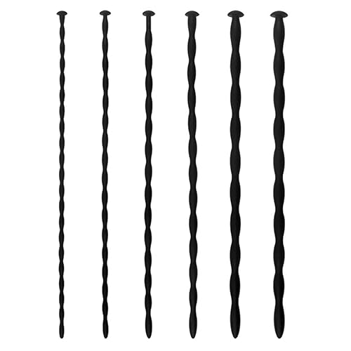 Cupeniss 6 PCS Urethral Sounds Beads Urethral Plug Urinary Dilator Urethra Masturbation Rod Sex Toy for Men