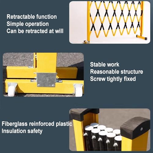 Barrière mobile extensible pour le contrôle de la circulation