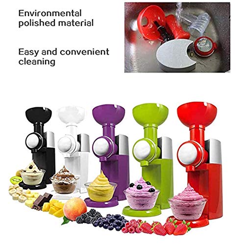Softeismaschine Fr Zuhause, Mit Eingebautem Gefrierschrank, 800 Ml Frozen Yogurt Sorbet Maker Automatikmaschine… – Bild 7