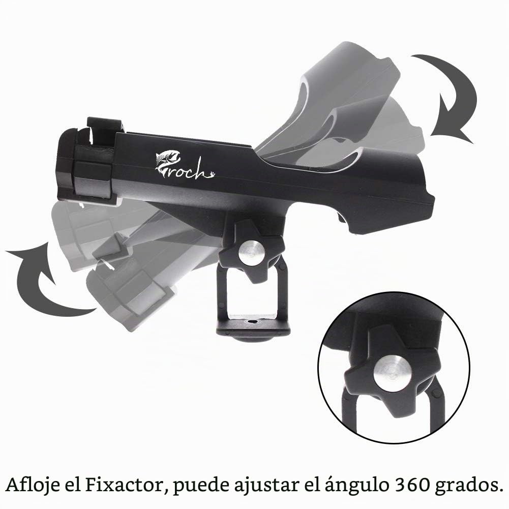 Croch 2 x Rod Holders 360 Degree Rotation for Boat Kayak