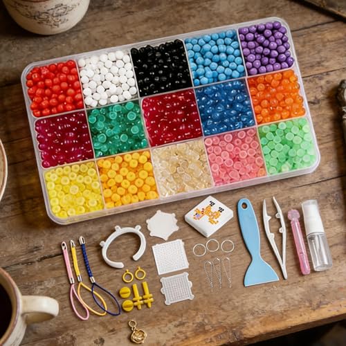 Cuentas para planchar luminosas para decorar el dormitorio infantil en casa 4