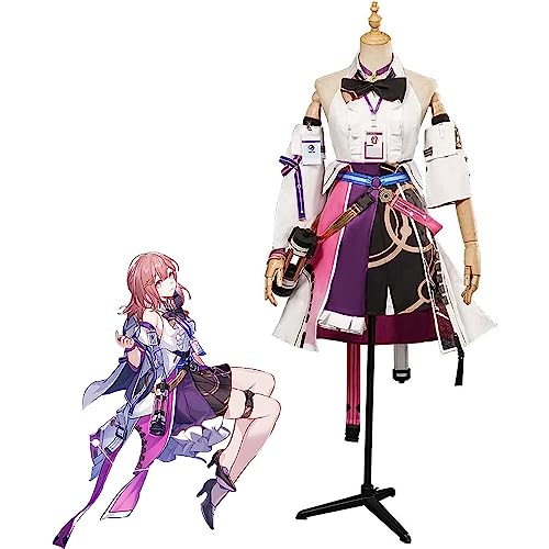 Honkai Star Rail Asta Cosplay Traje De Disfraces Juego Personaje Fancy Dress Full Set Halloween Carnaval Fiesta Dress Up Traje para Mujeres Niñas