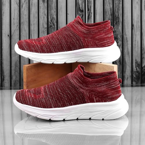 Image of Kraasa ProRider Running Shoes for Men | Walking & Gym Shoes with Max Cushion Technology | Lace Up Sneakers for Men