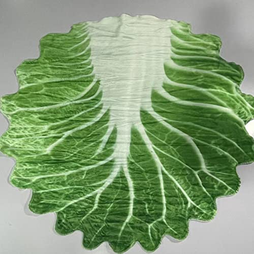 Simulated Cabbage Blanket, Flannelette Blanket, Baby Blanket, Swaddling Blanket, Children's Food Blanket #TOP5