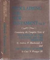 The Epistles to the Galatians and Ephesians. The Epistles of Peter. Proclaiming the New Testament, Vol. II. B001VF8H9E Book Cover