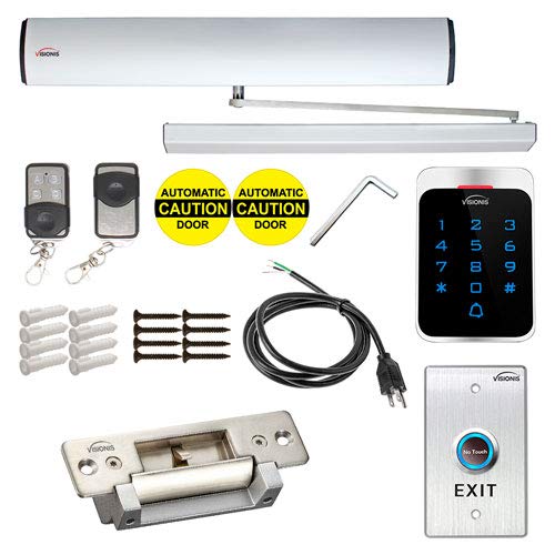 Visionis PFC-7360 110V Electric Automatic Door Opener + Closer for 440lb in-Swing Doors
