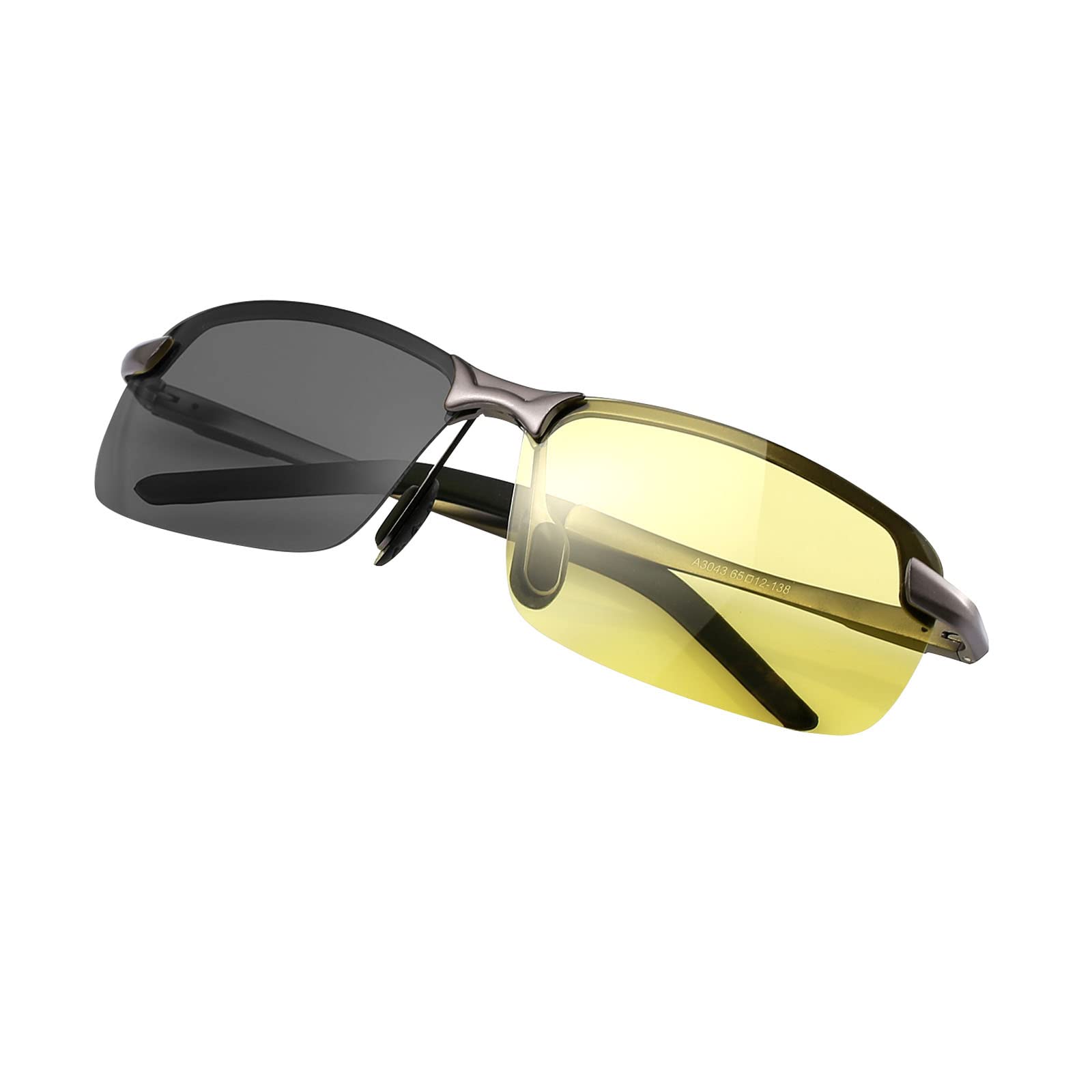 K.LAVER Polarized Photochromic Sunglasses for Men Driving Cycling