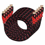 4K HDMI Cable,KAYO High Speed HDMI2.0 Cable CL3 Rated(in-Wall Installation) Cord Supports Full 4K@60Hz,UHD,3D,2160p,1080p,Ethernet,ARC,Blu-Ray,PS3,PS4,Xbox,Free Cable Tie (15FT -5PK)