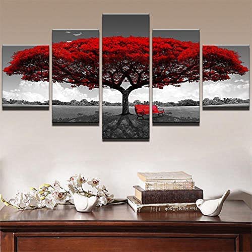 Impressions sur toile 150x80 cm avec cadre pour décoration maison