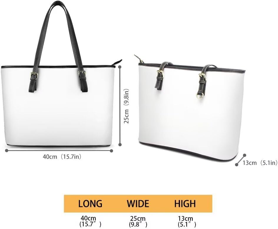 Women's Handbag and Wallet Set PU Leather Tote Bag Purse with Wristlet Wallet Top Handle Bag with Zipper