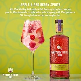 Whitley Neill Apple & Red Berries Gin 70cl Whitley Neill Apple & Red Berries Gin 70cl