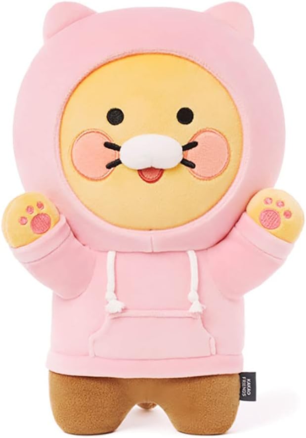 KAKAO Official Merchandise Choonsik in Pink Hoodie Pillow