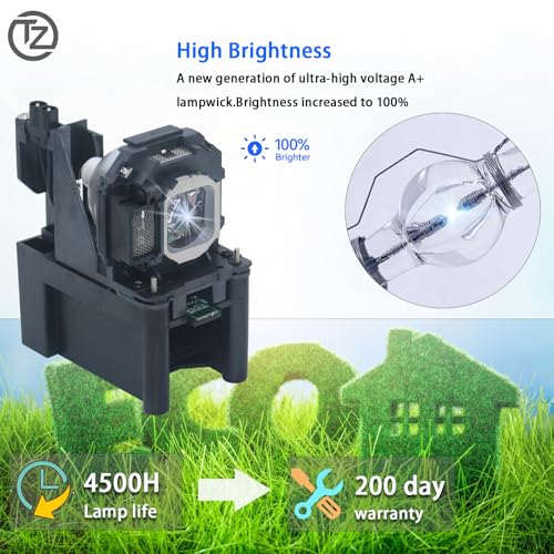 Image of Original ET-LAF100 ET-LAF100A Replacement Projector Lamp Bulb for Panasonic PT-FW300 FW300U FW100NT FW430U FW430 FX400 PX860 F300 FW300 FX400U F300U FW100NTU F100NT F100U F200 with Housing